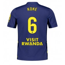 Atletico Madrid Koke #6 Bortedrakt 2025-26 Kortermet Atletico Madrid Koke #6 Bortedrakt 2025-26 Kortermet